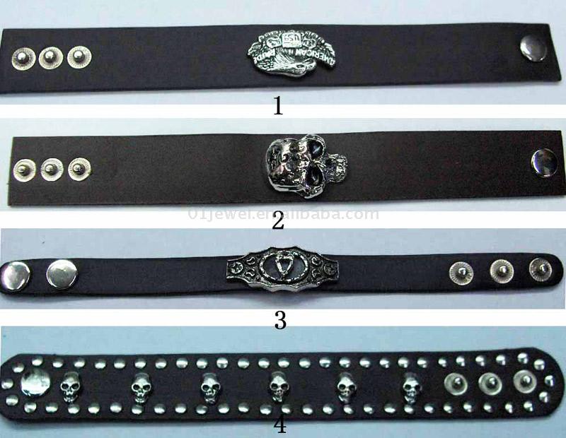  Natural Leather Bracelet ( Natural Leather Bracelet)