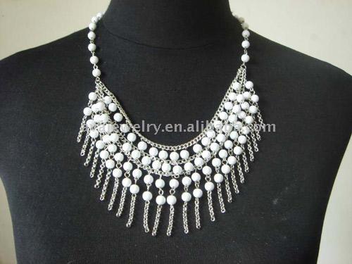  Link Chain Beads Necklace ( Link Chain Beads Necklace)