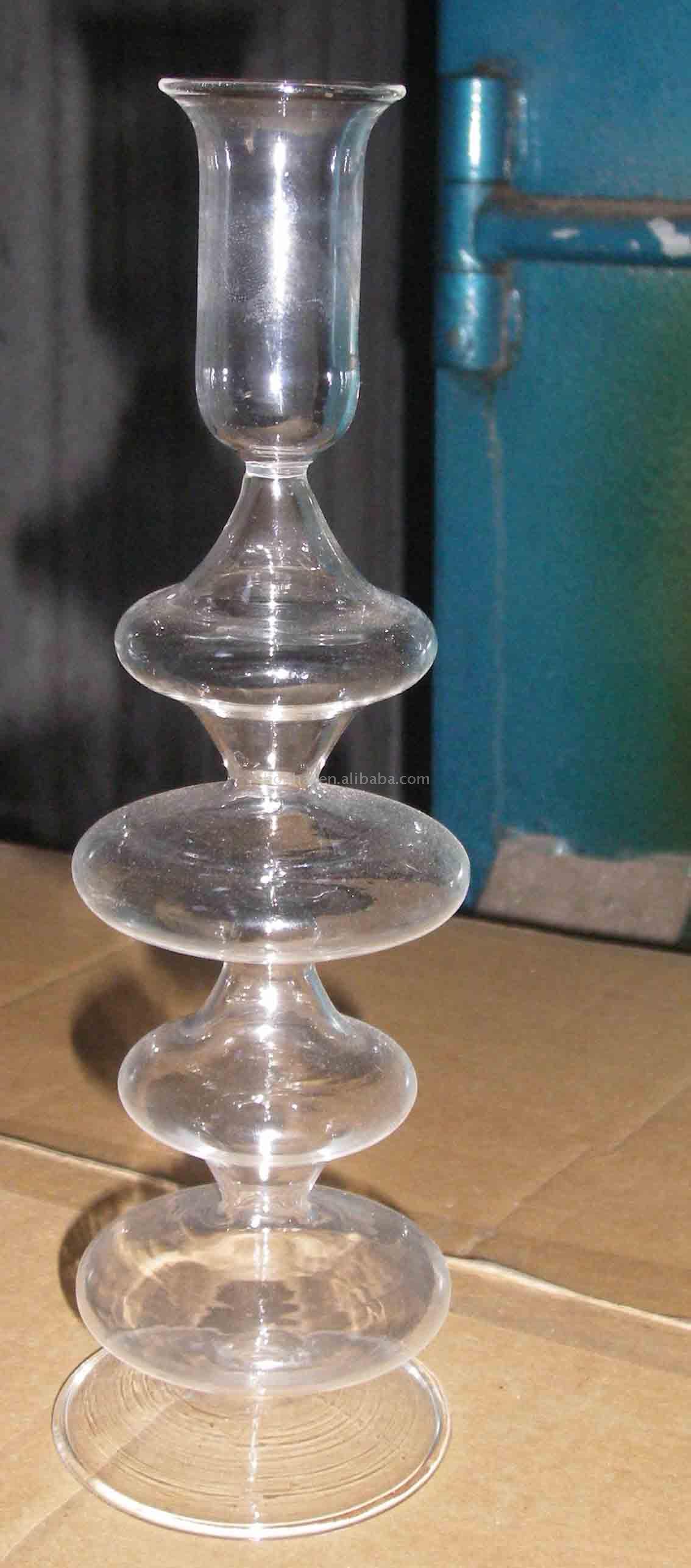  Glass Candle Holder (Glass Candle Holder)