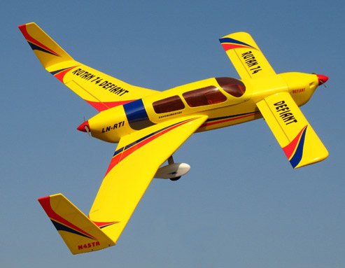  RUTAN 74 Defiant Model Toy