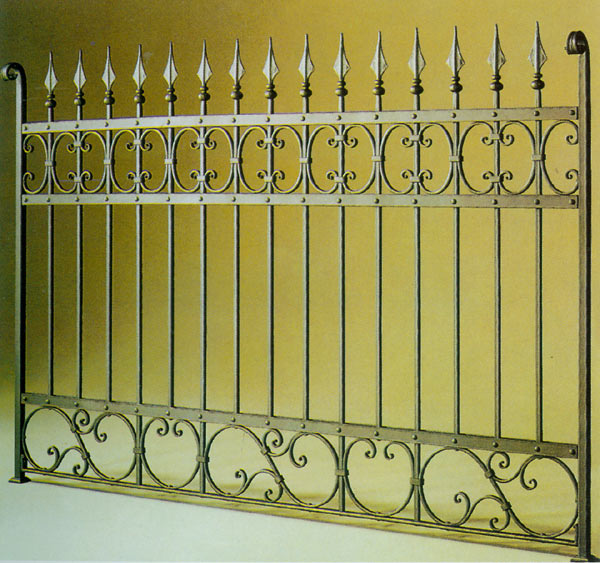 Wrought Iron Fence (Schmiedeeisernen Zaun)
