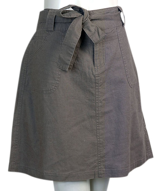  Basic Skirt with Belt ( Basic Skirt with Belt)