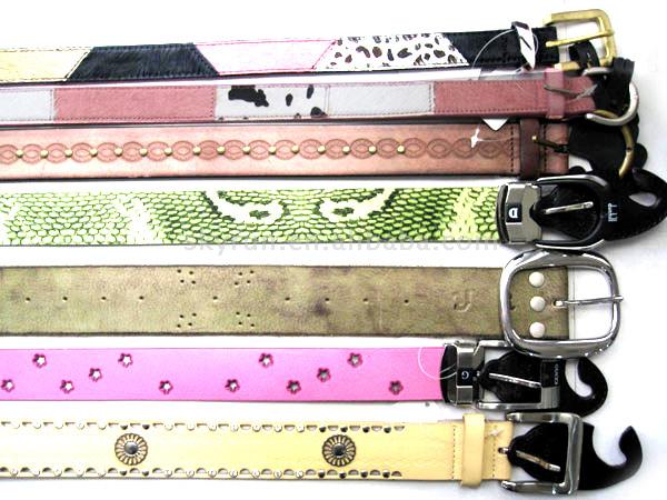  Ladies` leather Belt (Cuir pour dames Belt)