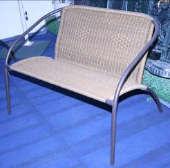  Rattan Double Chair ( Rattan Double Chair)