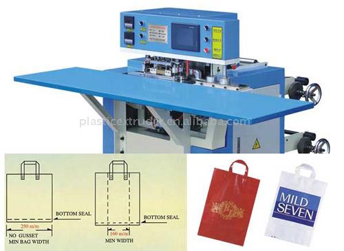  Semi-Automatic Loop Handle Bag Making Machine