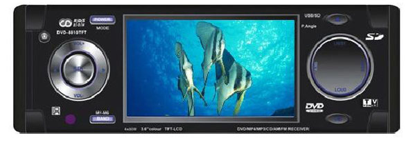  3.6-Inch Car DVD Player ( 3.6-Inch Car DVD Player)