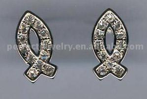  Iced Out Earring (Iced Out Earring)
