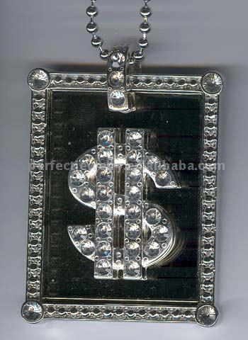  US$ Sign Pendant (US $ Inscrivez Pendentif)