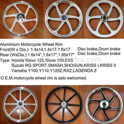  Motorcycle Wheel Rim (Moto de Jantes)