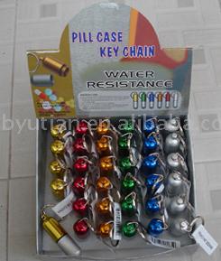 Pill Case with Keychain ( Pill Case with Keychain)
