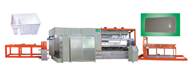  Thick Sheets Vacuum Forming Machine (Automatic) (Dicken Platten Vaccuumformen Machine (Automatic))