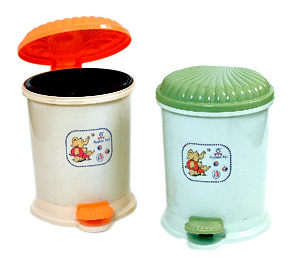  Small-Size Round Dustbin (Small-Size ronde Poubelle)
