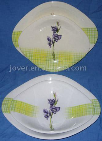  Melamine Square Plate ( Melamine Square Plate)