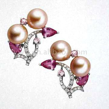  Imitation Pearl Earrings (Imitation Perlen Ohrringe)