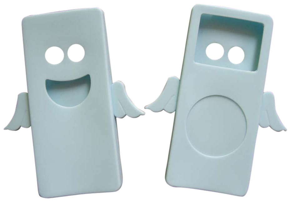  iPod Nano Compatible Silicon Case - Angel Style