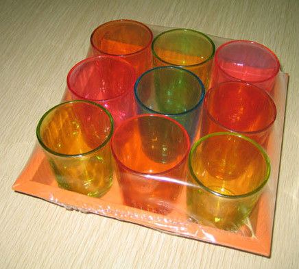  Glass Candle Holder ( Glass Candle Holder)
