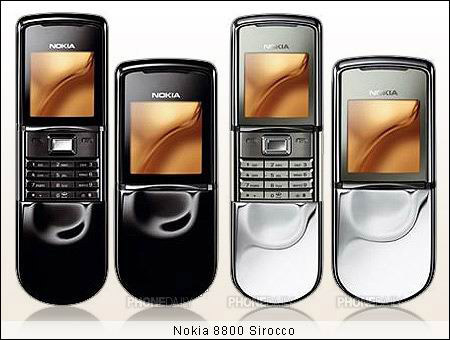  Mobile Phone Nokia 8800 Sirocco