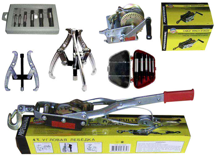  Hand Puller, Gear Puller & Screw Extractor (Рука Puller, передача Puller & винтовые Extr tor)