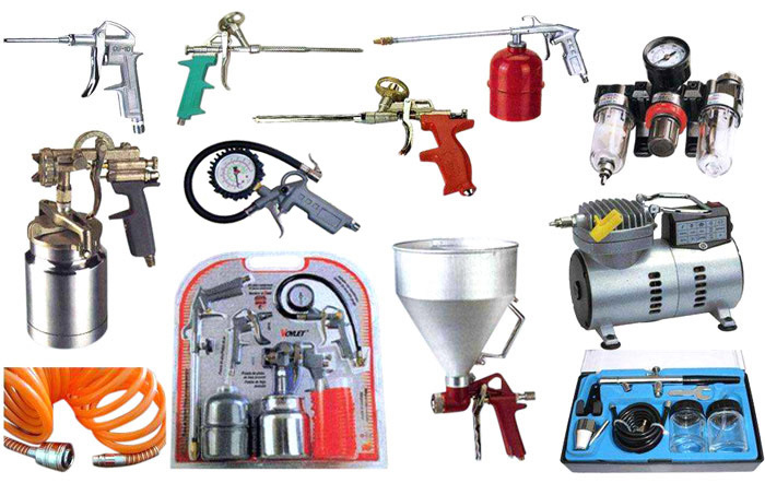 Spritzpistole, Wasch-Gun, Foam Gun, Luftschlauch (Spritzpistole, Wasch-Gun, Foam Gun, Luftschlauch)