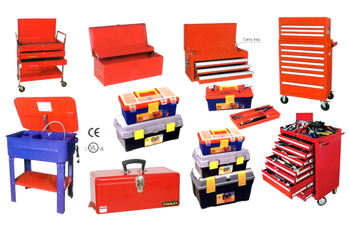  Tool Box, Tool Cabinet, Tool Cart (Boîte à outils, l`outil du Cabinet, Tool panier)