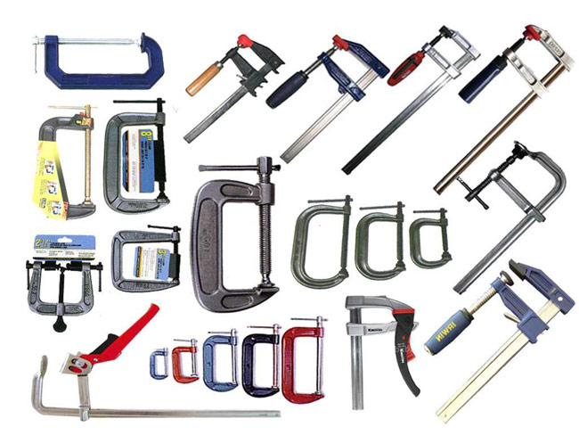  F Clamps, G Clamps (Pinces F, G Clamps)