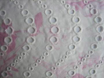  100% Cotton Printing Embroidery Fabric (100% coton Impression Broderie Tissu)