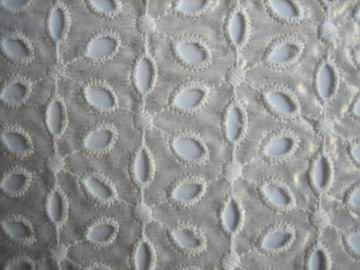  100% Cotton Stamping Embroidery Fabric (100% Coton Broderie Fabric Stamping)