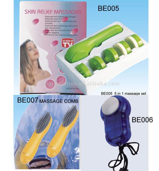  5-in-1 Massage Set and Massage Comb (5-в  Set массаж и массаж Гребень)