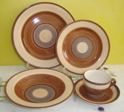  Stoneware 20pcs Dinner Set (Steinzeug 20st Dinner Set)