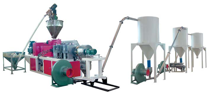  PVC Palletizing Extrusion Line (ПВХ паллетирование экструзионная линия)