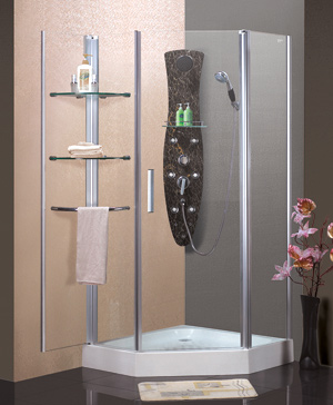  Diamond Double-Pivot Door Shower Room (Diamond Double-Drehtür Dusche Zimmer)
