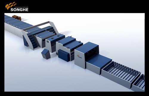  FRP Roofing Sheet Making Machine (FRP кровельные Making M hine)
