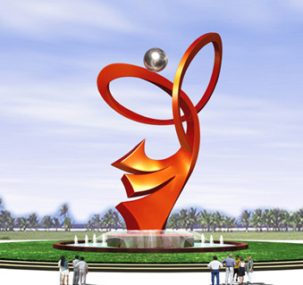  Stainless Steel Sculpture (Stainless Steel Sculpture)