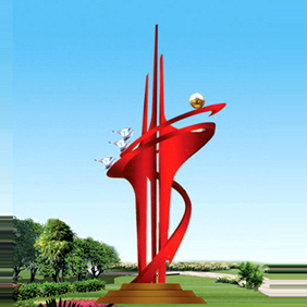  Stainless Steel Sculpture (Stainless Steel Sculpture)