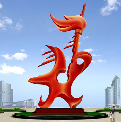  Stainless Steel Sculpture (Нержавеющая сталь скульптуры)