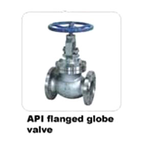  API Flanged Globe Valve (API brides Robinet à soupape)