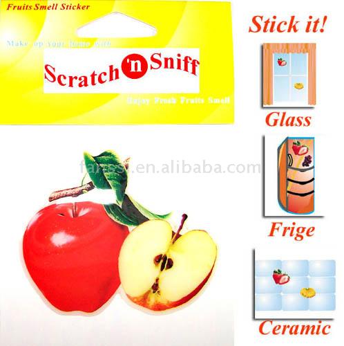  Scratch N Sniff-Apple Stickers (Scratch N Sniff-яблочный Стикеры)