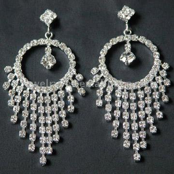  Rhinestone Fashion Earrings (Fashion Strass Ohrringe)