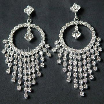  Rhinestone Fashion Earrings ( Rhinestone Fashion Earrings)