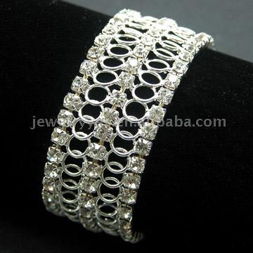  Rhinestone Fashion Bracelet (#72003) (Rhinestone Mode (# 72003))