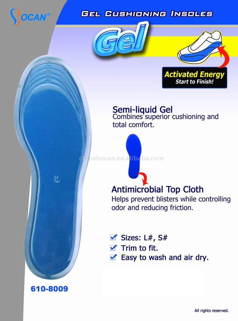  Gel Cushioning Insoles (Semelles Gel Amorti)