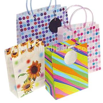  PP, PVC Gift Bags (ПП, ПВХ Подарочные пакеты)