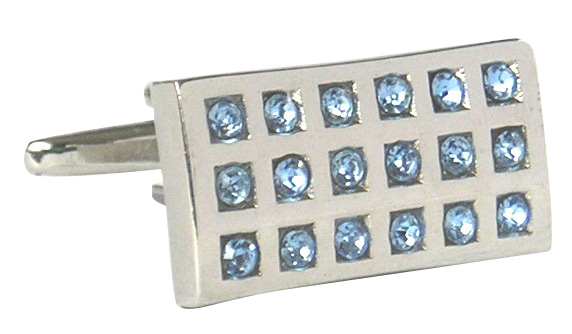  Crystal Cufflink