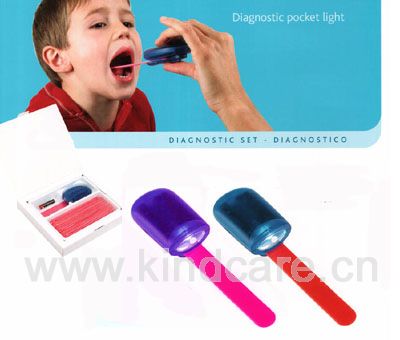  Diagnostic Tongue Depressor Torch (Abaisse-langue de diagnostic de la flamme)