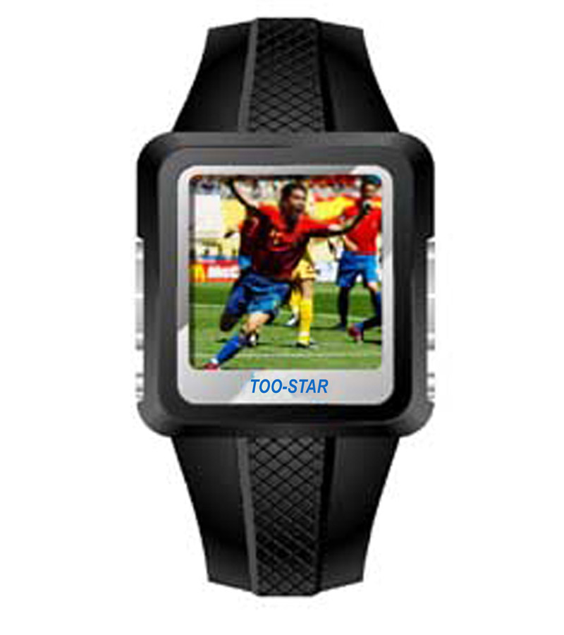  USB Mini Wrist Watch MP4 with Flash Memory/1.8" Display/FM ( USB Mini Wrist Watch MP4 with Flash Memory/1.8" Display/FM)