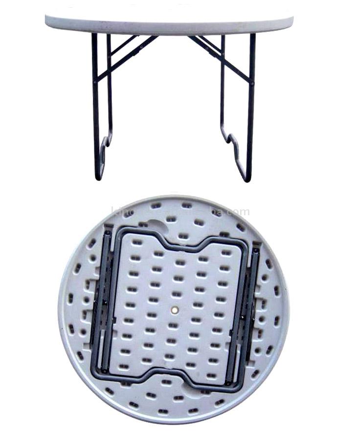  Round Plastic Folding Table ( Round Plastic Folding Table)