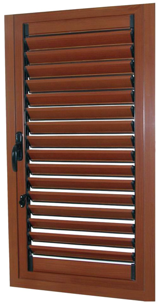  Wood-Grain Aluminum Profile of Rotary Shutter (Дерево-алюминиевые профили Зерновой Ротари Shutter)