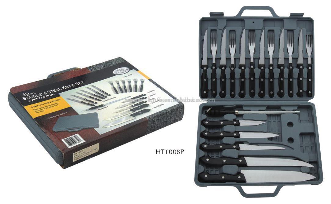  Knife Set-19pcs in Case (Knife Set-19PCS dans l`affaire)