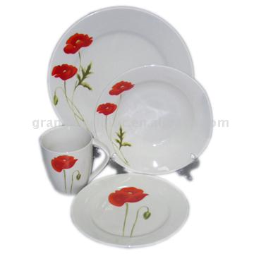  Stoneware Ceramic Set / Dinner Set (Stoneware Керамическая Set / Dinner Set)