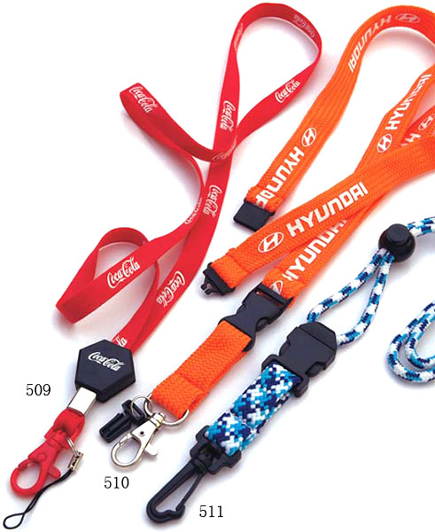  Screen-Printed Tubular Lanyards ( Screen-Printed Tubular Lanyards)